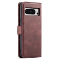 Miniatyrbild 9 av 9: DG.MING 2-in-1 Magnet Wallet Google Pixel 8 Pro Red