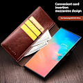 Miniatyrbillede 3 af 5: Qialino Læder Pung Etui Samsung Galaxy S25 Plus Sort