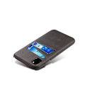 Miniatyrbillede 3 af 4: Lædercover med kortholder til iPhone 11 Sort