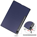 Miniatyrbillede 7 af 9: Samsung Galaxy Tab S7 Plus/S8 Plus 12.4 Etui Tri-fold Blå
