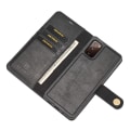 Miniatyrbillede 3 af 7: DG.MING 2-i-1 Magnet Pung Samsung Galaxy S20 FE Sort