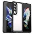 Miniatyrbild 1 av 7: Edge Crystal Hybrid Case Samsung Galaxy Z Fold 4 Svart