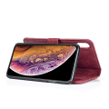 Miniatyrbild 7 av 8: DG.MING 2-in-1 Magnet Wallet iPhone XS Max Red