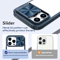 Pikkukuva 4 / 6: Edge-kuori kamerasuojalla iPhone 16 Pro Max - Sininen