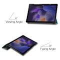 Pikkukuva 4 / 8: Samsung Galaxy Tab A8 10.5 -kotelo, kolminkertainen, kirsikankukat