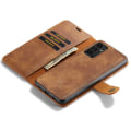 Miniatyrbild 5 av 8: DG.MING 2-in-1 Magnet Wallet Samsung Galaxy A13 Cognac