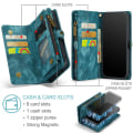 Miniatyrbild 6 av 10: CaseMe Multi-Slot 2 i 1 Plånboksfodral iPhone 15 Pro Max Blå