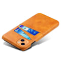Pikkukuva 3 / 4: Nahkakuori korttipaikalla iPhone 13 Cognac