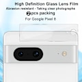 Miniatyrbild 2 av 5: Imak 2 Pack Härdat Glas Kameraskydd Google Pixel 8 Transparent