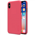 Miniatyrbillede 4 af 6: Nillkin Super Frosted Cover iPhone X/XS Rød