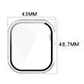 Miniatyrbild 7 av 7: Skal Apple Watch Series 10 46mm Hårdplast + Glas Svart