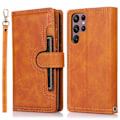 Miniatyrbillede 5 af 5: Pungetui Multi-Slot Samsung Galaxy S22 Ultra Cognac