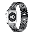 Miniatyrbillede 2 af 4: Polygon Metal Rem Apple Watch 42mm Sort