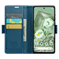Pikkukuva 2 / 10: CaseMe Slim Lompakkokotelo RFID-suojalla Google Pixel 8a Sininen