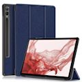 Pikkukuva 1 / 10: Samsung Galaxy Tab S9 Plus -kotelo Tri-fold Tummansininen
