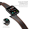 Pikkukuva 3 / 8: Dux Ducis Nahkainen ranneke Apple Watch Series 10 42mm Ruskea