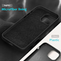 Miniatyrbillede 6 af 7: Silikonecover iPhone 16 Pro Sort