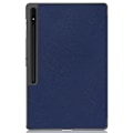 Pikkukuva 10 / 10: Samsung Galaxy Tab S9 Ultra -kotelo Tri-fold Tummansininen