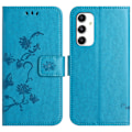 Miniatyrbillede 1 af 5: Læderetui Butterfly Samsung Galaxy A16 Blå