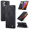 Miniatyrbillede 1 af 7: CaseMe Slim Pungetui iPhone 16 Pro Max Sort