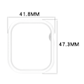Pikkukuva 7 / 7: Edge Kotelo Apple Watch Series 10 46mm Läpinäkyvä