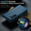 Miniatyrbild 8 av 10: CaseMe Slim Plånboksfodral RFID-skydd Samsung Galaxy S24 Plus Bl