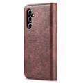 Pikkukuva 10 / 10: DG.MING 2-in-1 Magneettilompakko Samsung Galaxy S25 Plus Punainen