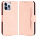 Pikkukuva 1 / 6: Monikäyttöinen lompakkokotelo iPhone 14, vaaleanpunainen