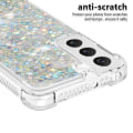 Miniatyrbild 3 av 5: Glitter Bling TPU Case Samsung Galaxy S23 Plus Silver