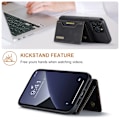 Miniatyrbillede 5 af 10: DG.MING 2 i 1 Magnetisk Kortlomme Etui iPhone 16 Pro Sort