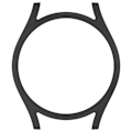 Miniatyrbillede 4 af 6: Edge Cover Samsung Galaxy Watch 7 40mm Sort