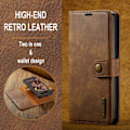 Miniatyrbild 5 av 8: DG.MING 2-in-1 Magnet Wallet Google Pixel 7 Cognac
