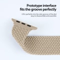 Miniatyrbillede 8 af 9: Dux Ducis Elastisk Nylonvævet Rem Apple Watch Ultra 49mm Beige