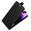 Miniatyrbild 5 av 8: Flip Läderfodral iPhone 15 Pro Max Svart