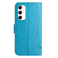 Miniatyrbillede 5 af 5: Læderetui Butterfly Samsung Galaxy A16 Blå