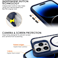 Miniatyrbillede 6 af 7: Magnetisk MagSafe Skal iPhone 16 Pro Max Blå
