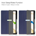 Miniatyrbillede 2 af 7: Tri-Fold Galaxy Tab S7 Plus/S8 Plus 12.4 Etui med S Pen-holder
