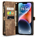 Pikkukuva 4 / 10: CaseMe Multi-Slot 2 i 1 Plånboksfodral iPhone 15 Pro Ruskea