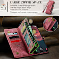 Miniatyrbillede 6 af 7: CaseMe Multi-Slot 2 i 1 Pungetui Galaxy A34 Rød