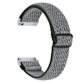Miniatyrbillede 2 af 3: Flettet nylonarmbånd Fitbit Versa/Versa 2 Grå