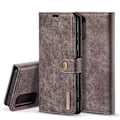 Miniatyrbild 1 av 10: DG.MING 2-in-1 Magnet Wallet Samsung Galaxy S20 Brun