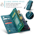 Miniatyrbillede 8 af 10: CaseMe Multi-Slot 2 i 1 Pungetui Galaxy S25 Ultra Blå