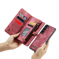 Pikkukuva 2 / 5: CaseMe Multi-Slot 2 i 1 Lompakkokotelo Galaxy S23 Plus Punainen