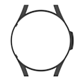 Pikkukuva 3 / 3: Reunavahva kuori Samsung Galaxy Watch FE:lle Musta
