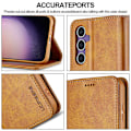 Miniatyrbillede 7 af 7: LC.IMEEKE Pungetui Samsung Galaxy A16 Cognac