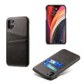 Pikkukuva 1 / 4: Nahkainen korttikotelo iPhone 12 Pro Max - Musta