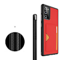 Pikkukuva 2 / 6: Dux Ducis PoCard Kortfack Skal Galaxy Note 20 Punainen