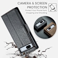Miniatyrbillede 7 af 10: CaseMe Slim Pungetui RFID-beskyttelse Google Pixel 7a Sort