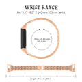 Pikkukuva 4 / 4: Dual Rhinestone Armband Fitbit Charge 6 Roséguld