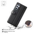 Miniatyrbillede 7 af 7: Ægte lædercover Samsung Galaxy A54 Sort